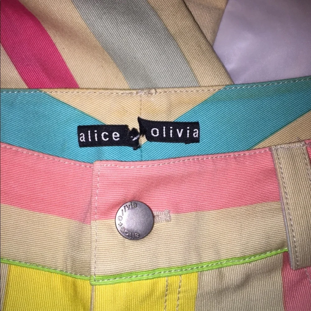 Alice+Olivia Multi Color  Pants